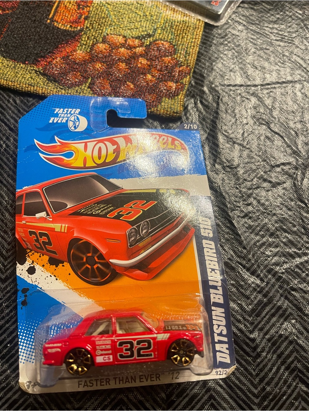 Hot Wheels Faster Than Ever '12 Datsun Bluebird 510 Red A6